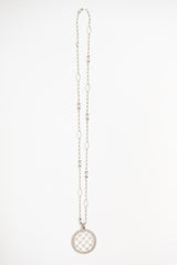 John Hardy Sterling Silver Naga Scale Pendant Necklace