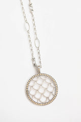 John Hardy Sterling Silver Naga Scale Pendant Necklace