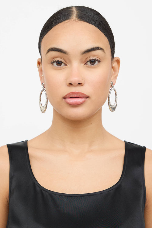 John Hardy Sterling Silver Kali Drop Earrings