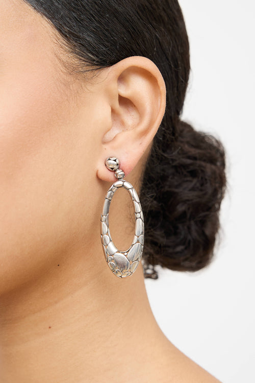 John Hardy Sterling Silver Kali Drop Earrings