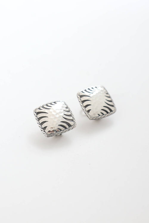 John Hardy Sterling Silver Palu Macan Earrings
