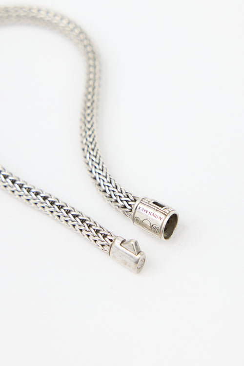 John Hardy Sterling Silver & Sapphire Icon Bracelet