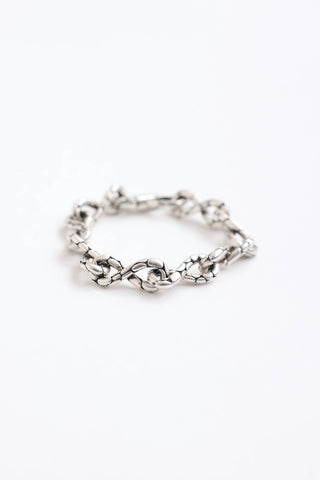 John Hardy Sterling Silver Kali Twist Link Pebble Bracelet