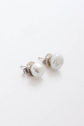 John Hardy Sterling Silver Pearl Dangle Earrings