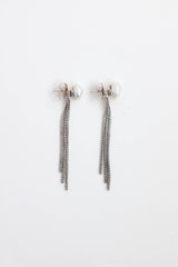 John Hardy Sterling Silver Pearl Dangle Earrings