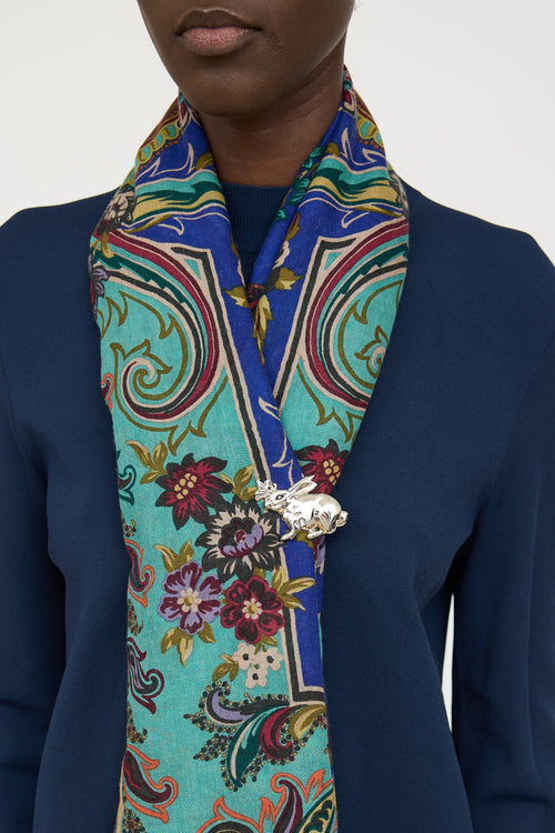 John HardySilver Scarf Clip