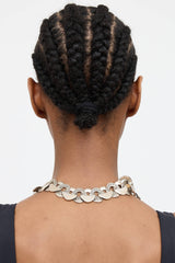 John Hardy Sterling Silver Kali Lava Necklace