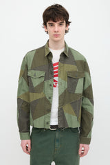 John Elliott Patchwork Shirt
