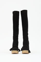 John Galliano Suede Tassel Boot