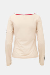 John Galliano Vintage Sheer Tattoo Top