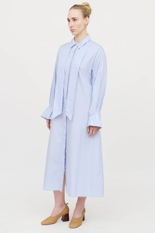 Simkhai Striped Button Up Dress