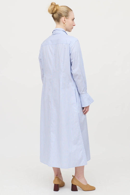 Simkhai Striped Button Up Dress