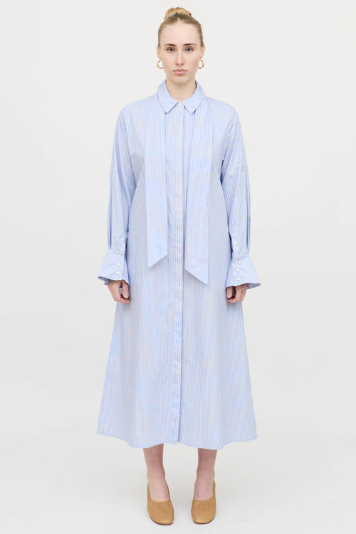 Simkhai Striped Button Up Dress