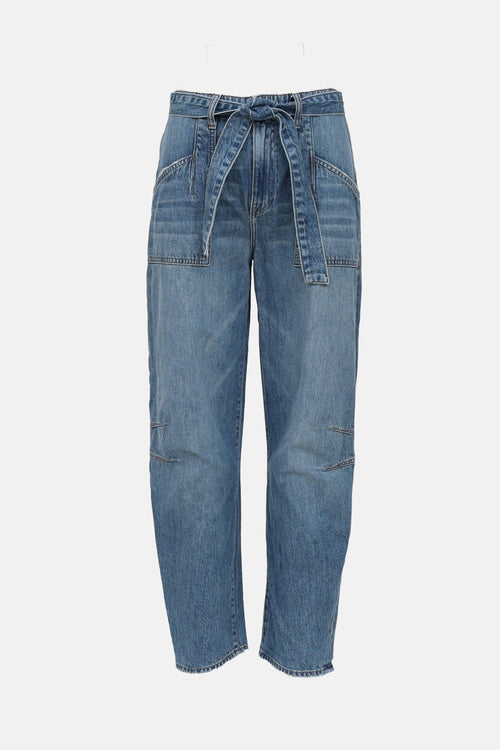 Simkhai Denim Barrel Jeans