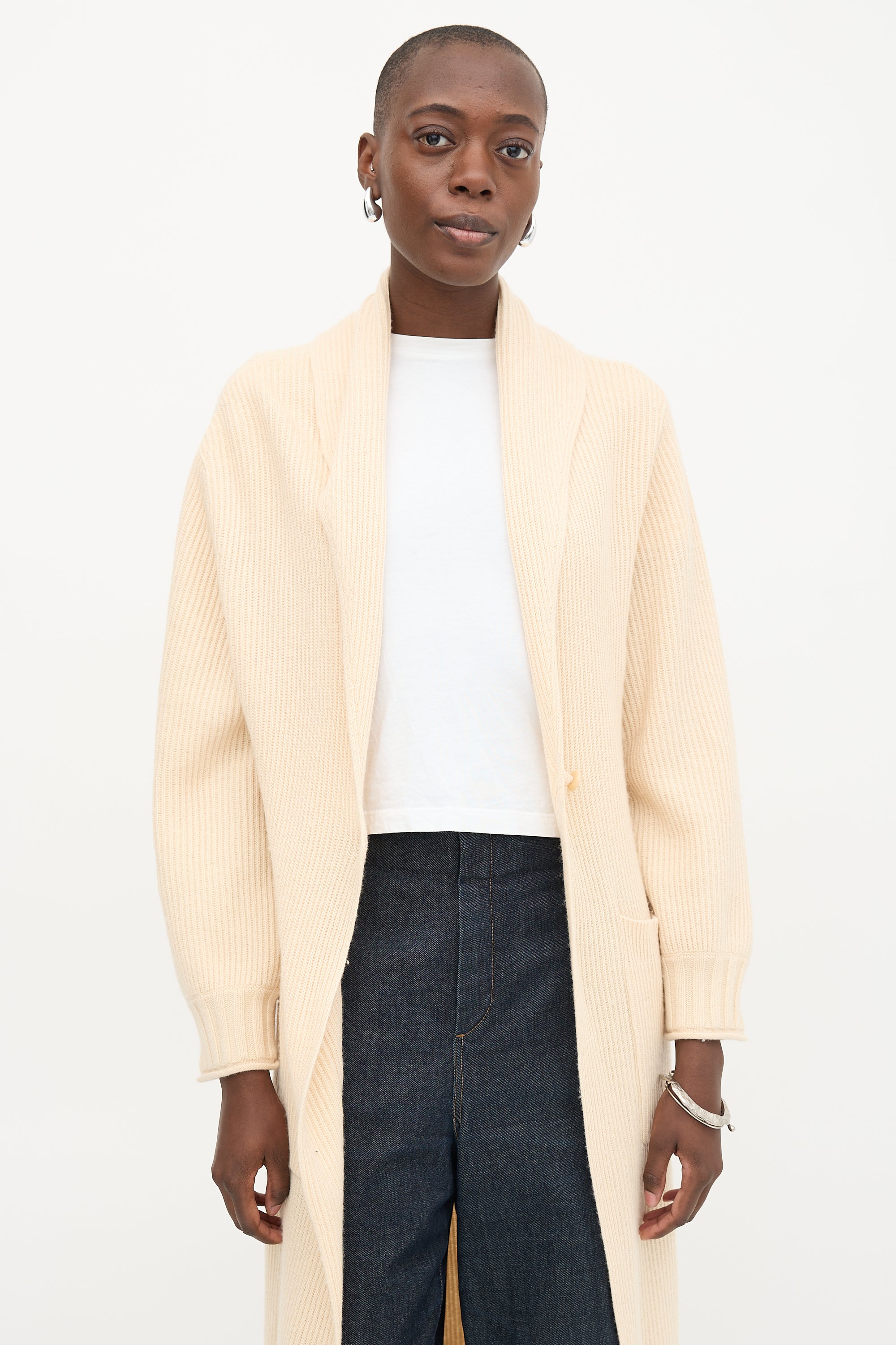 Jonathan Simkhai // Wool Isabel Long Cardigan – VSP Consignment