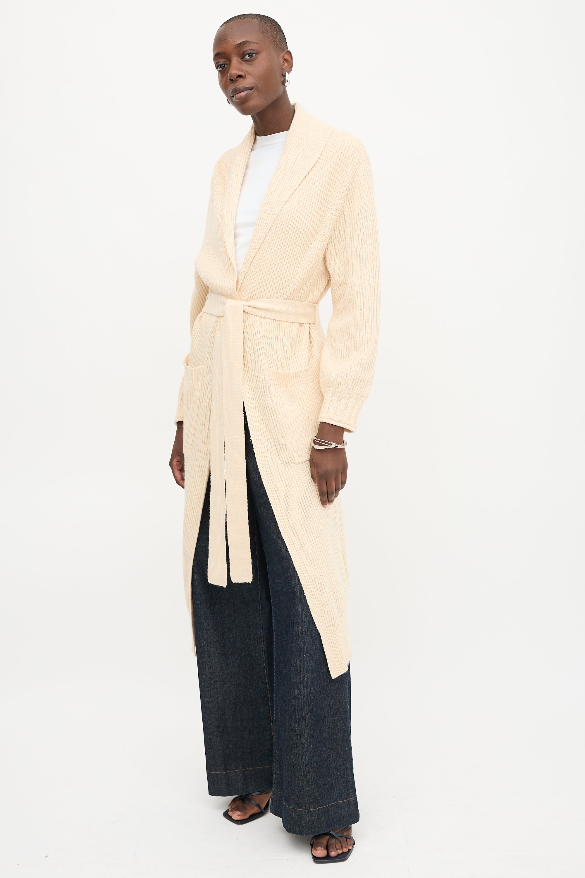 Jonathan Simkhai // Wool Isabel Long Cardigan – VSP Consignment