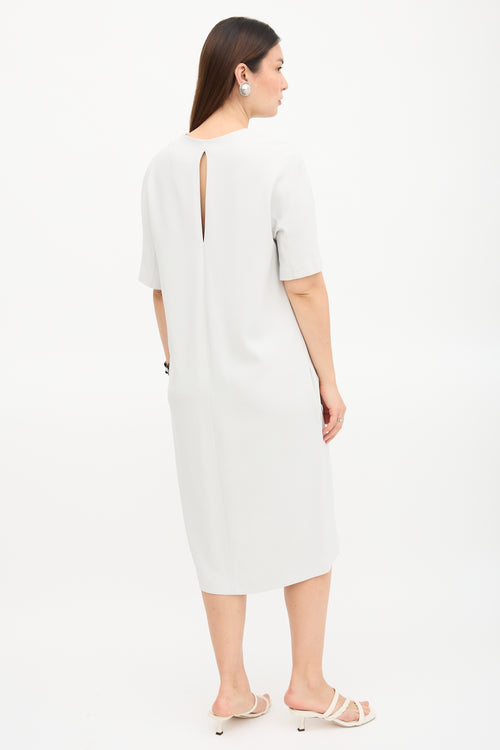 Joseph Crepe V-Neck Dress