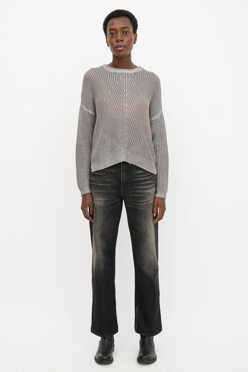 Joseph Foiled Knit Sweater