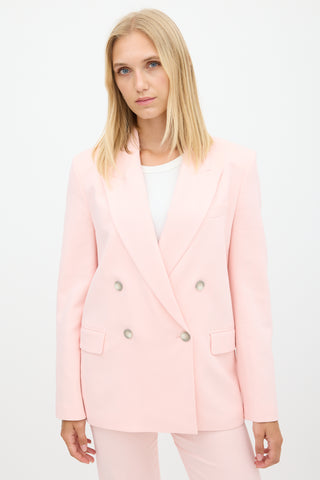 Joseph Pink Double Breasted Two Piece Suit