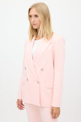 Joseph Pink Double Breasted Two Piece Suit