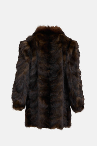 VSP ArchivePanelled Fur Coat