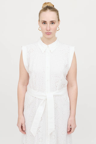 Judith & Charles Eyelet Jude Dress