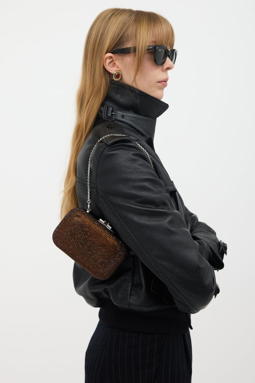 Judith Leiber Crystal Embellished Clutch