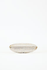 Judith Leiber Swarovski Crystal Embellished Clutch