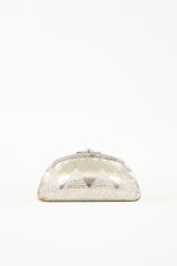 Judith Leiber Swarovski Crystal Embellished Clutch