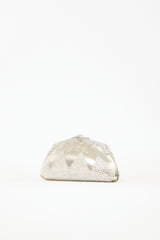 Judith Leiber Swarovski Crystal Embellished Clutch