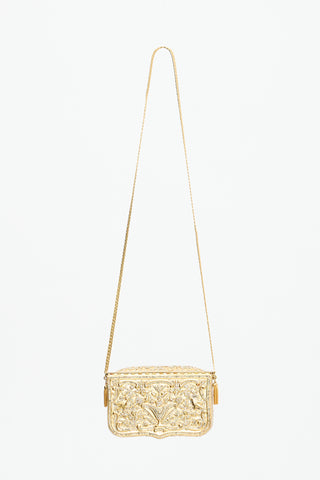 Judith Leiber Vintage Crystal Minaudière Box Bag