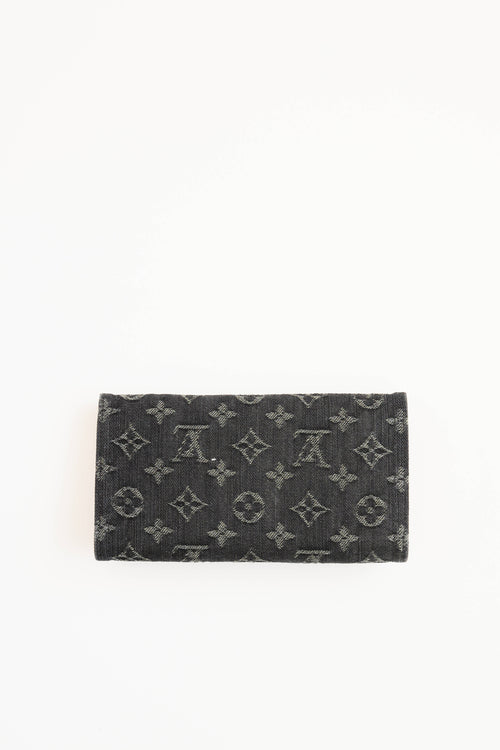Louis Vuitton Denim Amelia Wallet