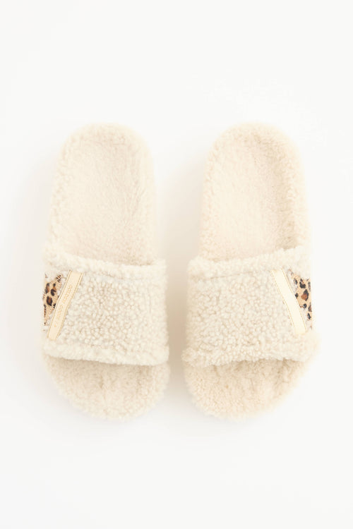 Golden Goose Shearling Poolstar Slide