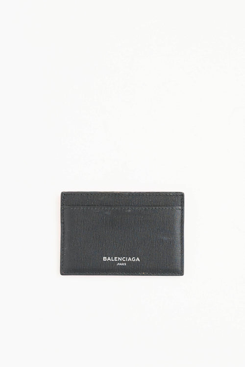 Balenciaga Leather Neon Cardholder