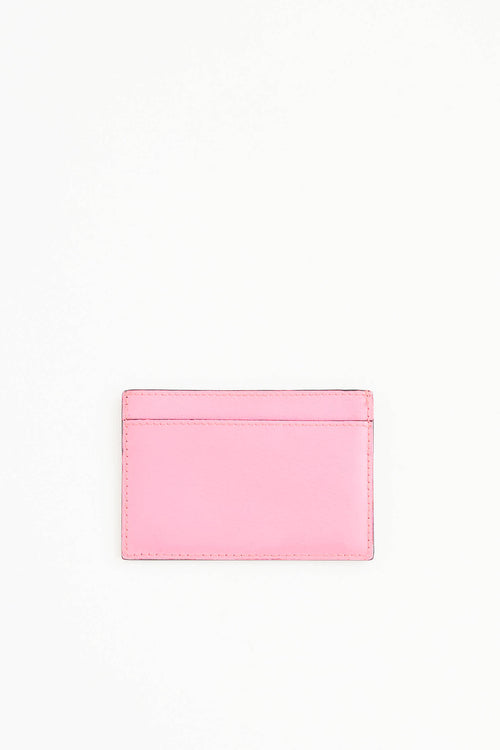 Balenciaga Leather Neon Cardholder