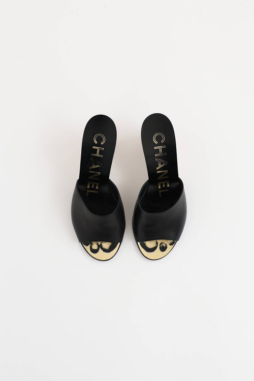 CC Peep Toe Wedge Sandal