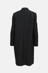 Celine C. 2010s Wool Blend Crombie Coat