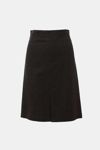 Junya Watanabe Check Midi Skirt