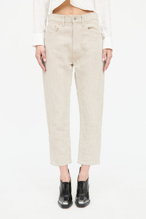 Linen Tapered Pant