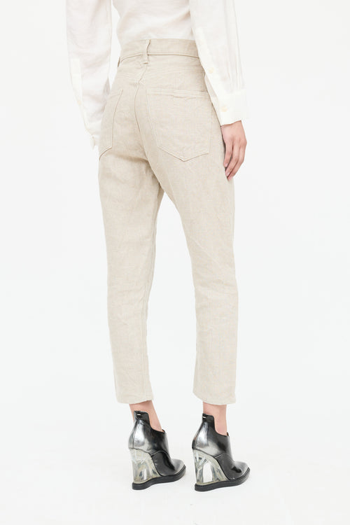 Linen Tapered Pant