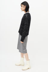 Junya Watanabe Black & White Knit Sweater