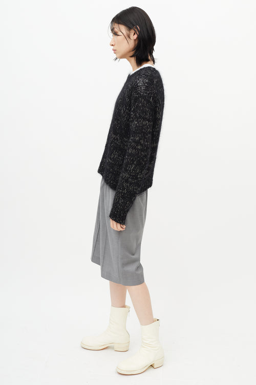 Junya Watanabe Black & White Knit Sweater