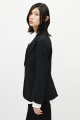 Junya Watanabe Black Wool Blazer
