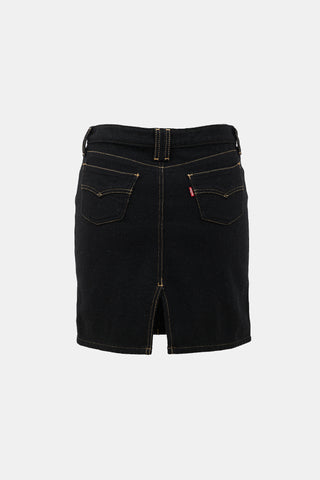 Junya Watanabe X Levi's Felted Wool Mini Skirt
