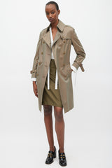 Junya Watanabe FW 2006 Iridescent Green Trench Coat