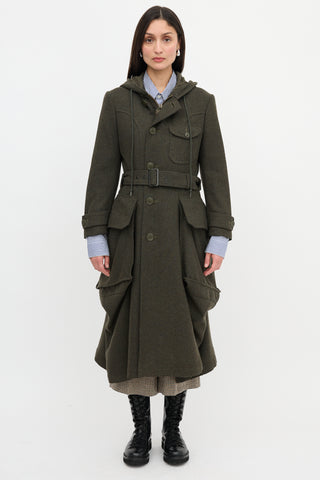 Junya Watanabe FW 2010 Wool Trench Coat