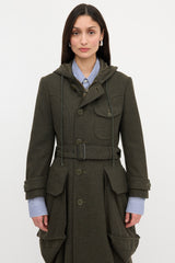Junya Watanabe FW 2010 Wool Trench Coat