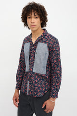 Junya Watanabe FW 2011 Floral Panel Shirt