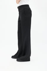 Junya Watanabe FW 2015 Black Wool Flared Trouser
