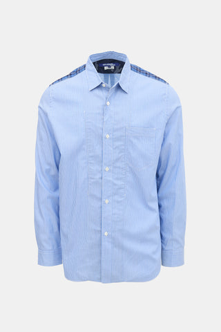 Junya Watanabe FW 2018 Mixed Pattern Shirt